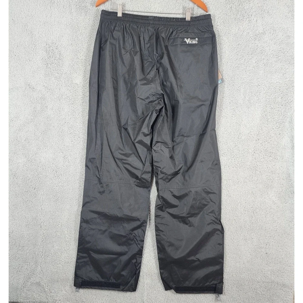 Viking Torrent Black Pants Men's Sz XL Waterproof Windproof NWT Outdoors